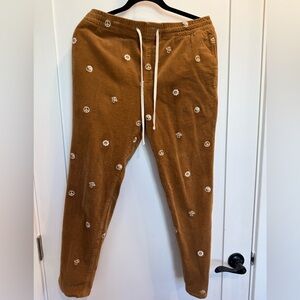 PacSun Embroidered Corduroy Men’s Trousers